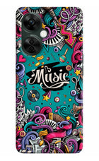Music Graffiti OnePlus Nord CE 3 Lite 5G Hard Case Back Cover by Casekaro