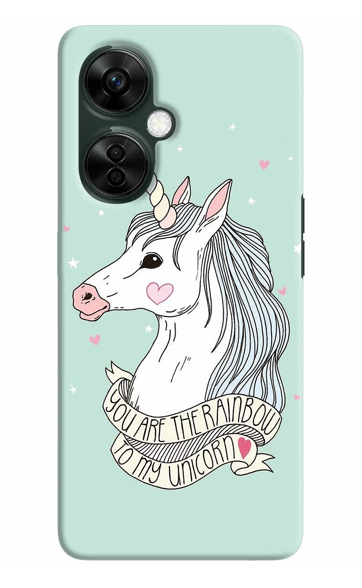 Unicorn Wallpaper OnePlus Nord CE 3 Lite 5G Hard Case Back Cover by Casekaro
