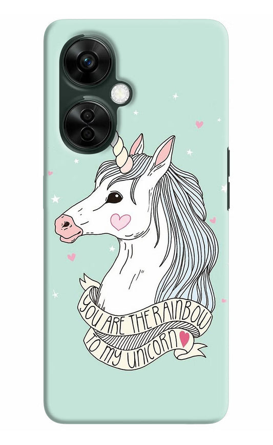 Unicorn Wallpaper OnePlus Nord CE 3 Lite 5G Hard Case Back Cover by Casekaro