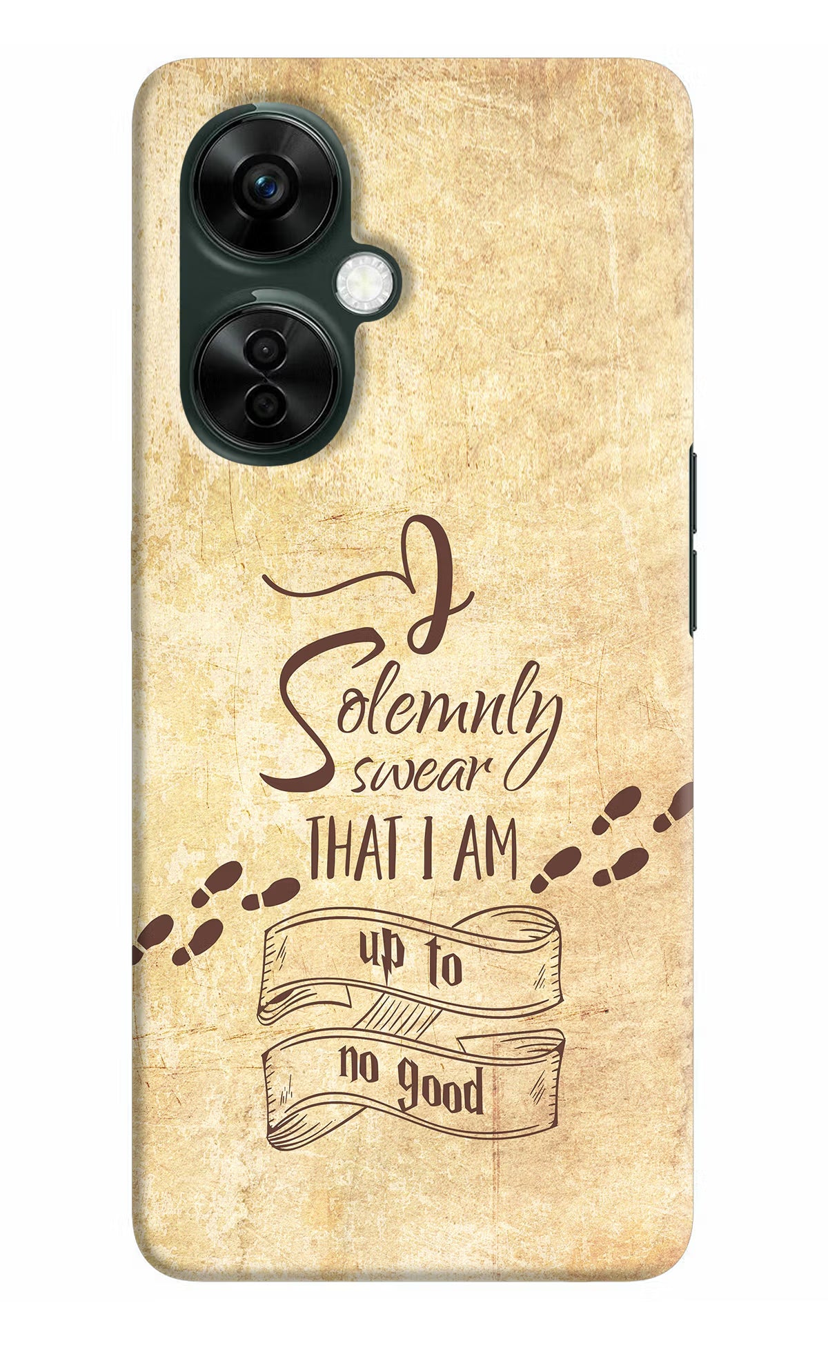 I Solemnly swear that i up to no good OnePlus Nord CE 3 Lite 5G Hard Case Back Cover by Casekaro