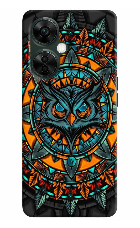 Angry Owl Art OnePlus Nord CE 3 Lite 5G Hard Case Back Cover by Casekaro