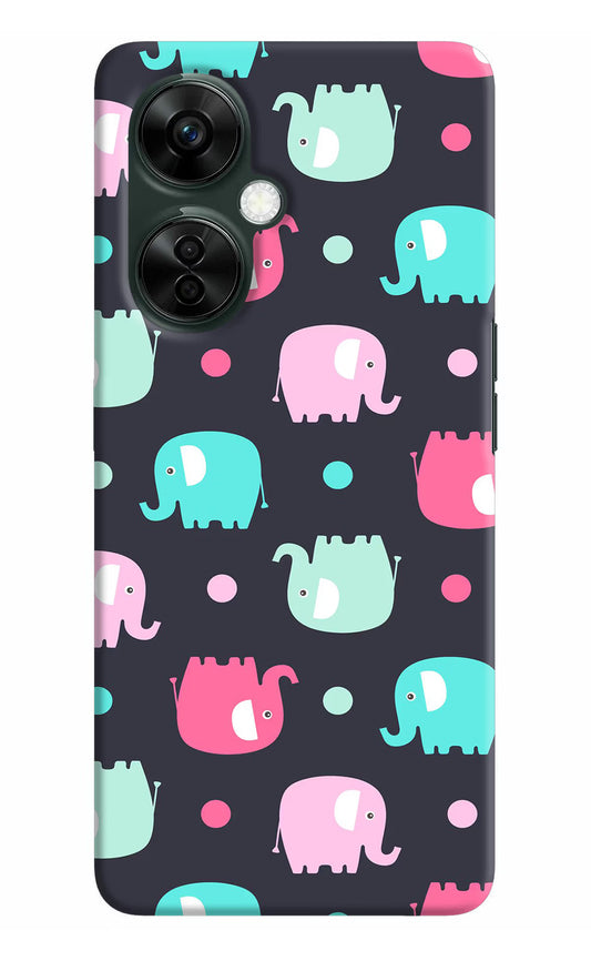 Elephants OnePlus Nord CE 3 Lite 5G Hard Case Back Cover by Casekaro