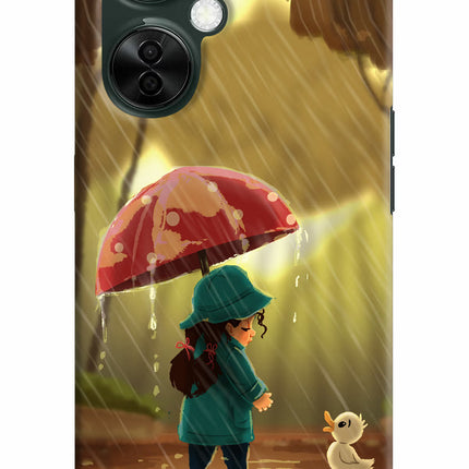 Rainy Day OnePlus Nord CE 3 Lite 5G Hard Case Back Cover by Casekaro