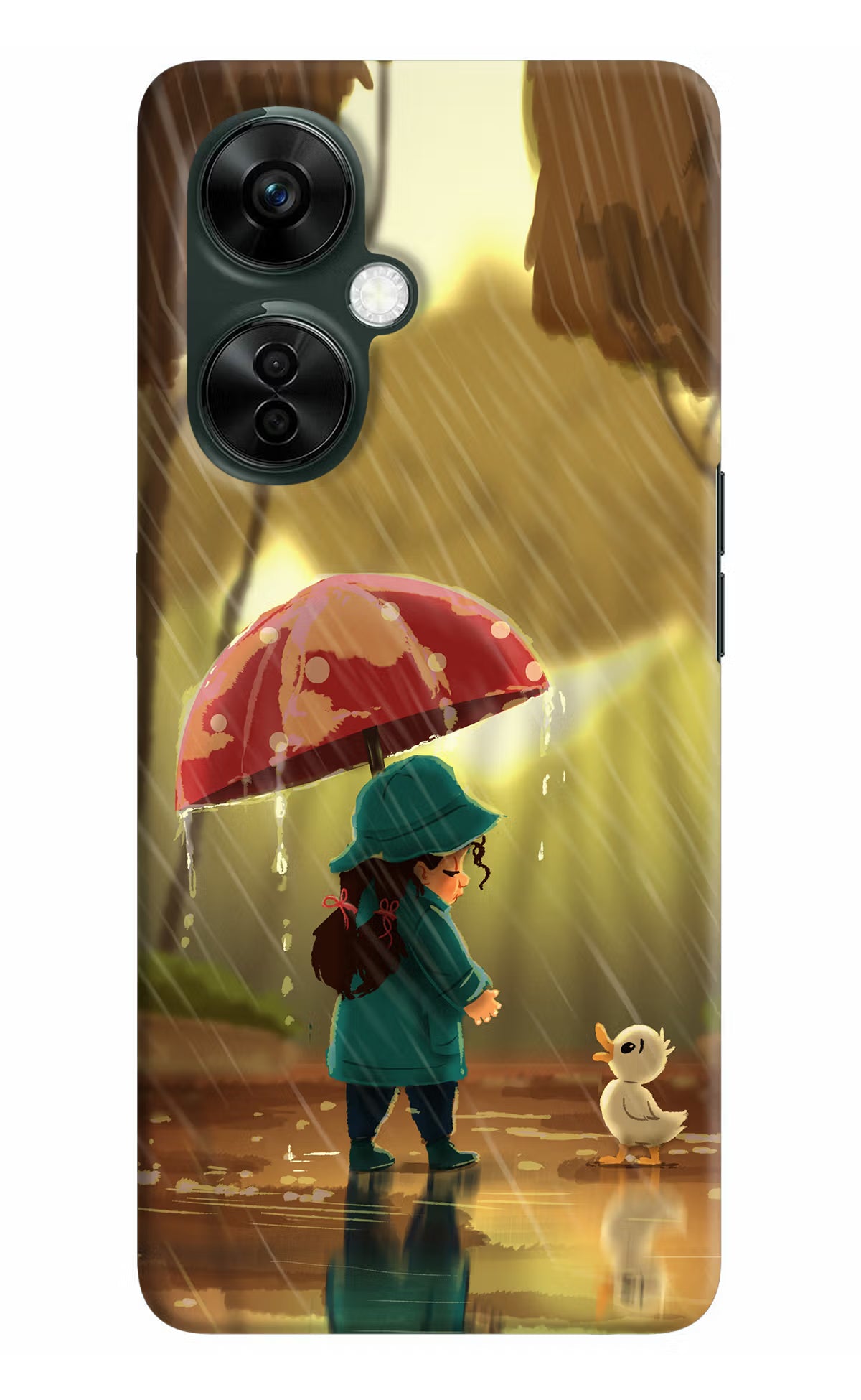 Rainy Day OnePlus Nord CE 3 Lite 5G Hard Case Back Cover by Casekaro