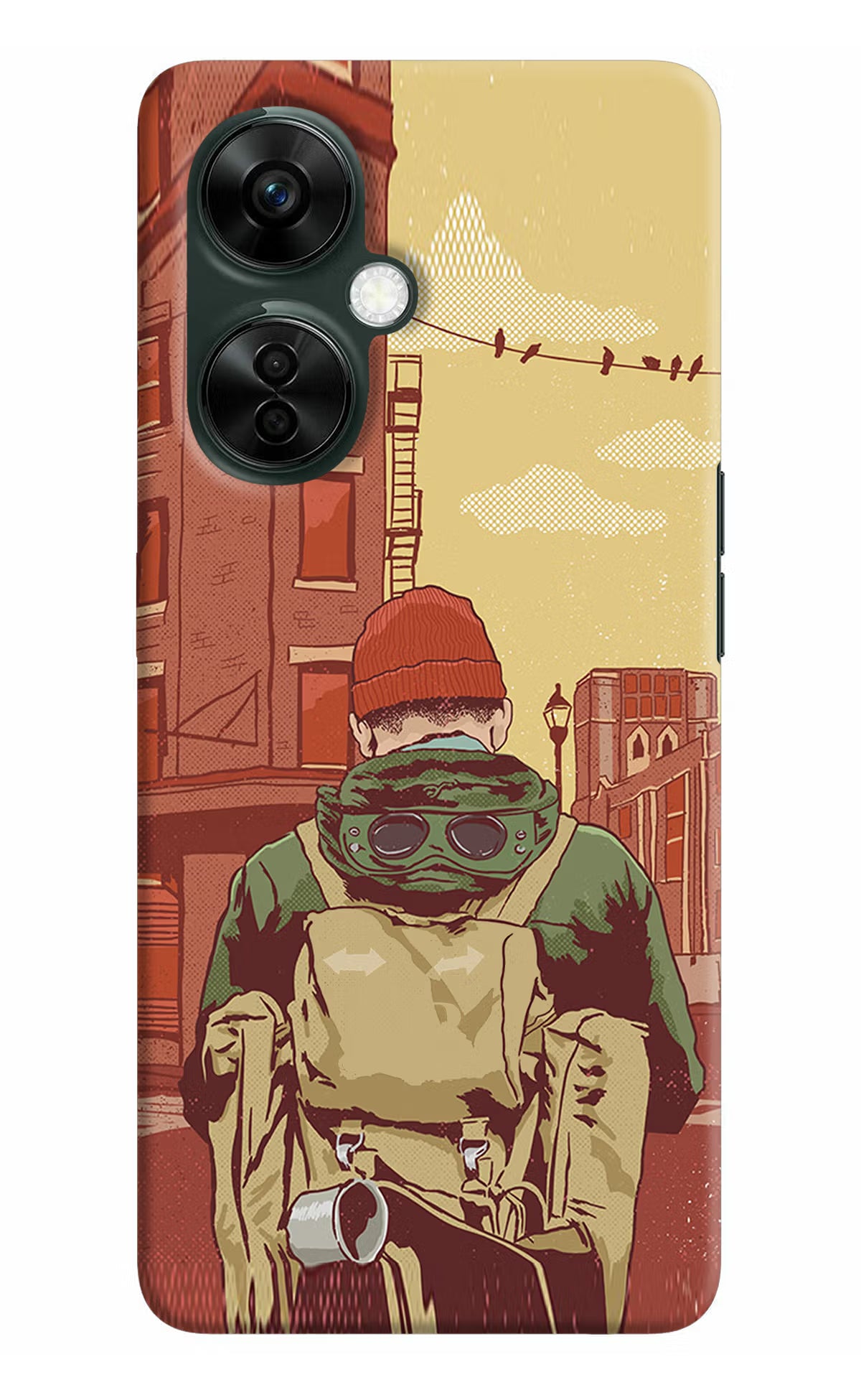 Adventurous OnePlus Nord CE 3 Lite 5G Hard Case Back Cover by Casekaro