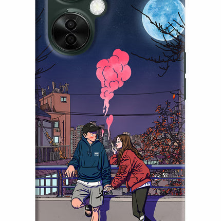 Chilling Couple OnePlus Nord CE 3 Lite 5G Hard Case Back Cover by Casekaro