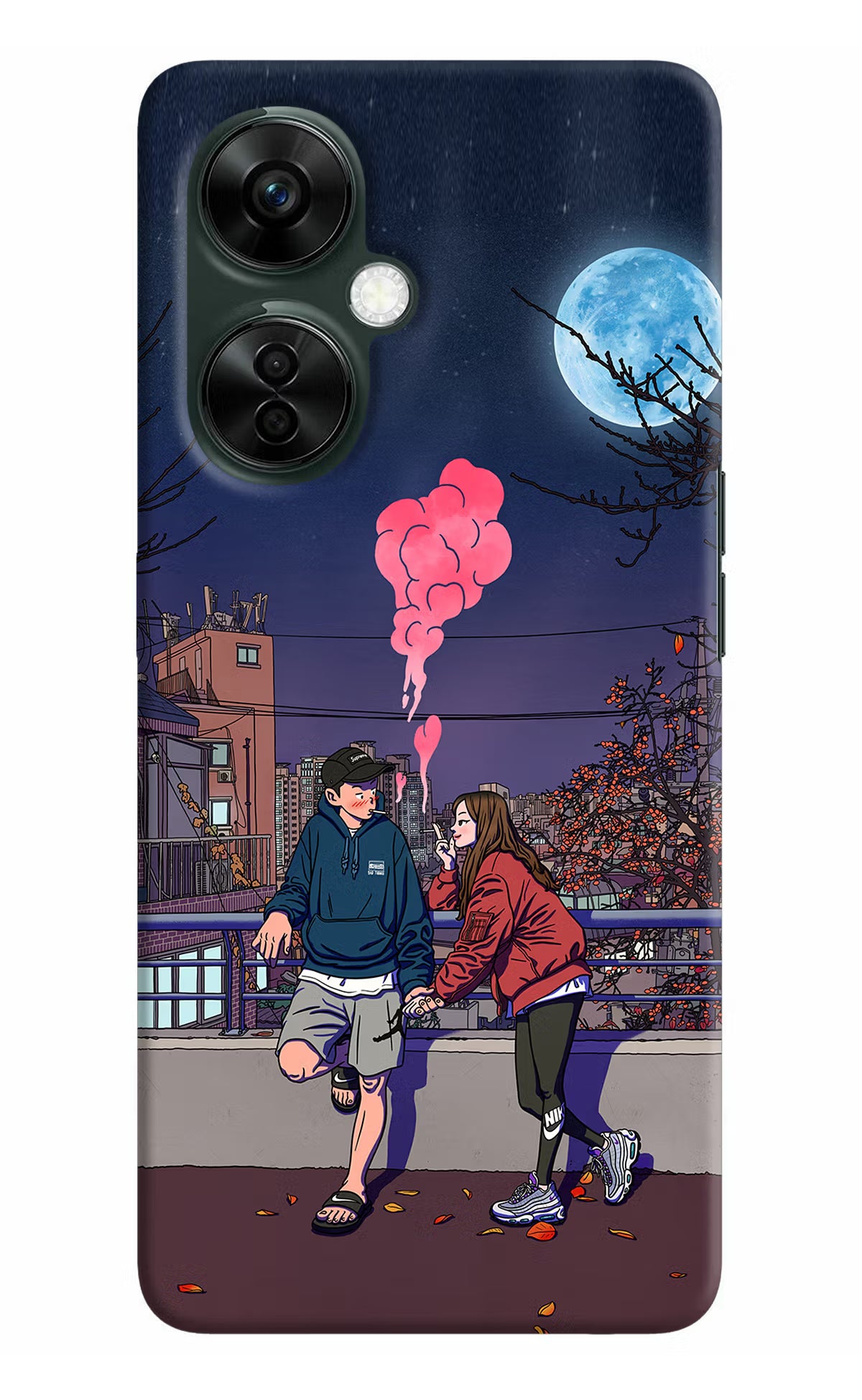 Chilling Couple OnePlus Nord CE 3 Lite 5G Hard Case Back Cover by Casekaro