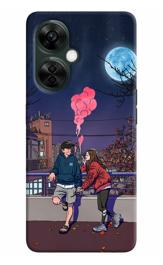 Chilling Couple OnePlus Nord CE 3 Lite 5G Hard Case Back Cover by Casekaro
