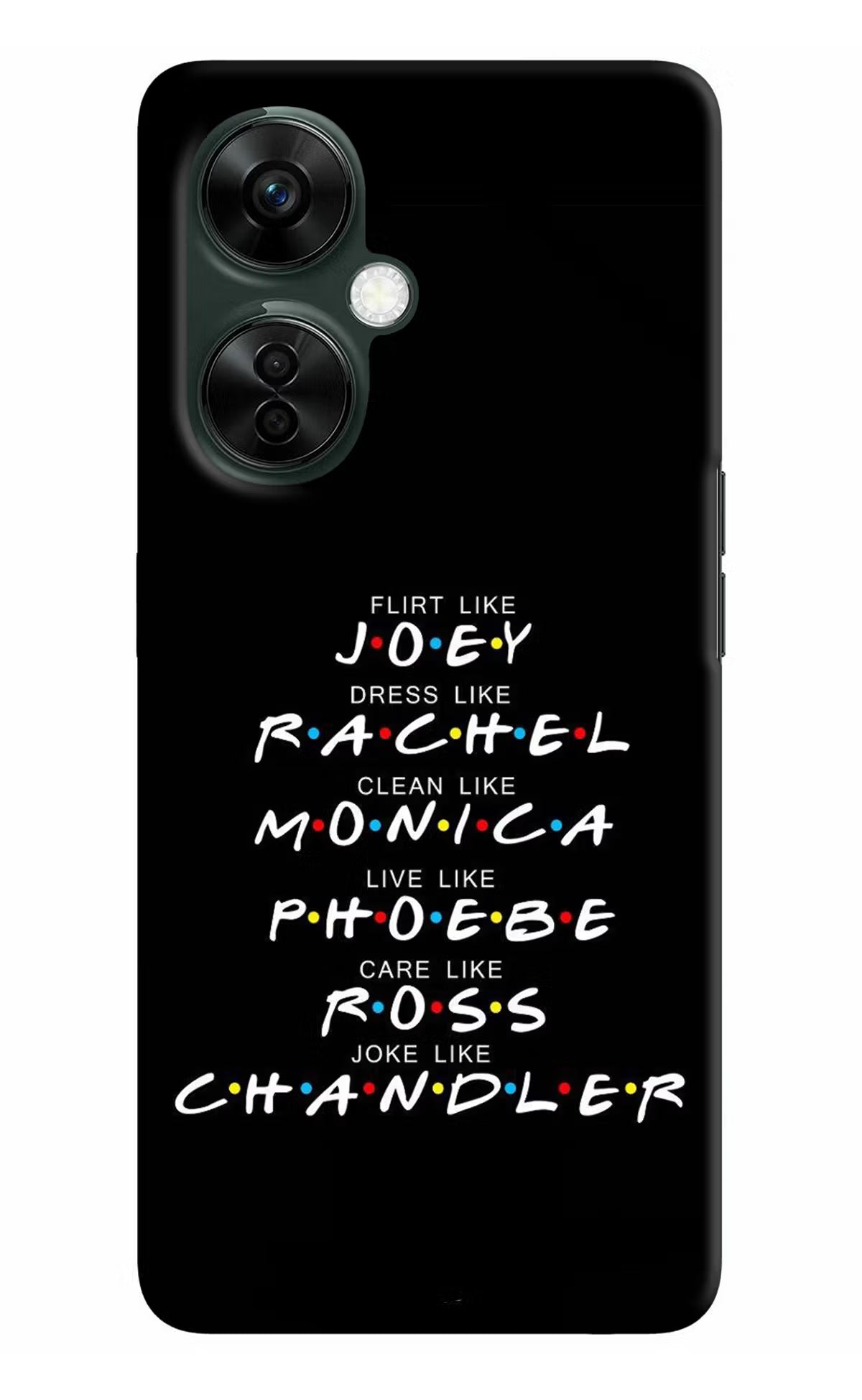 FRIENDS Character OnePlus Nord CE 3 Lite 5G Hard Case Back Cover by Casekaro