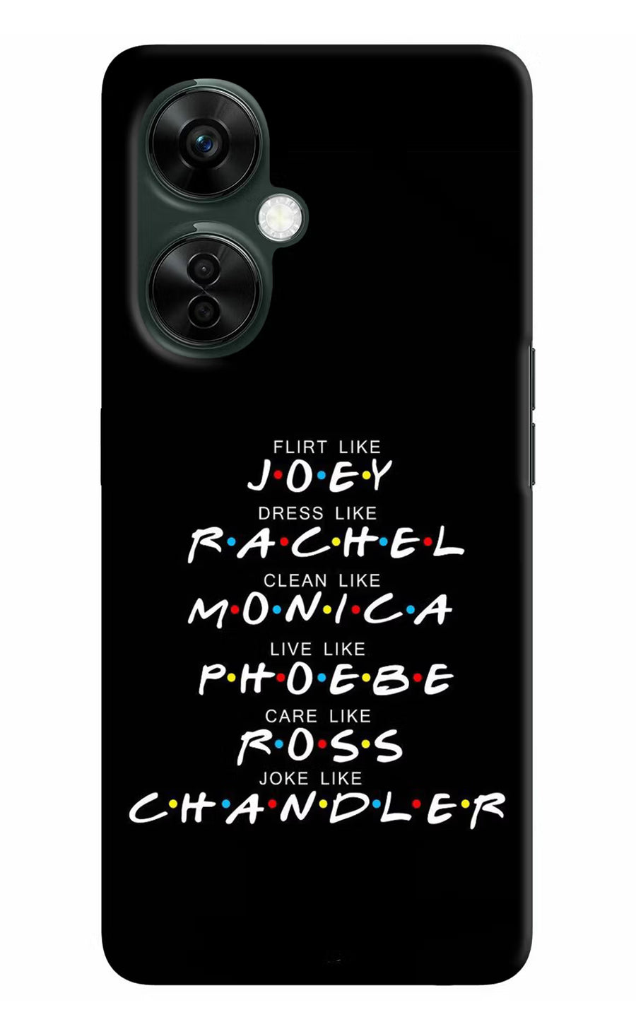 FRIENDS Character OnePlus Nord CE 3 Lite 5G Back Cover, Hard case