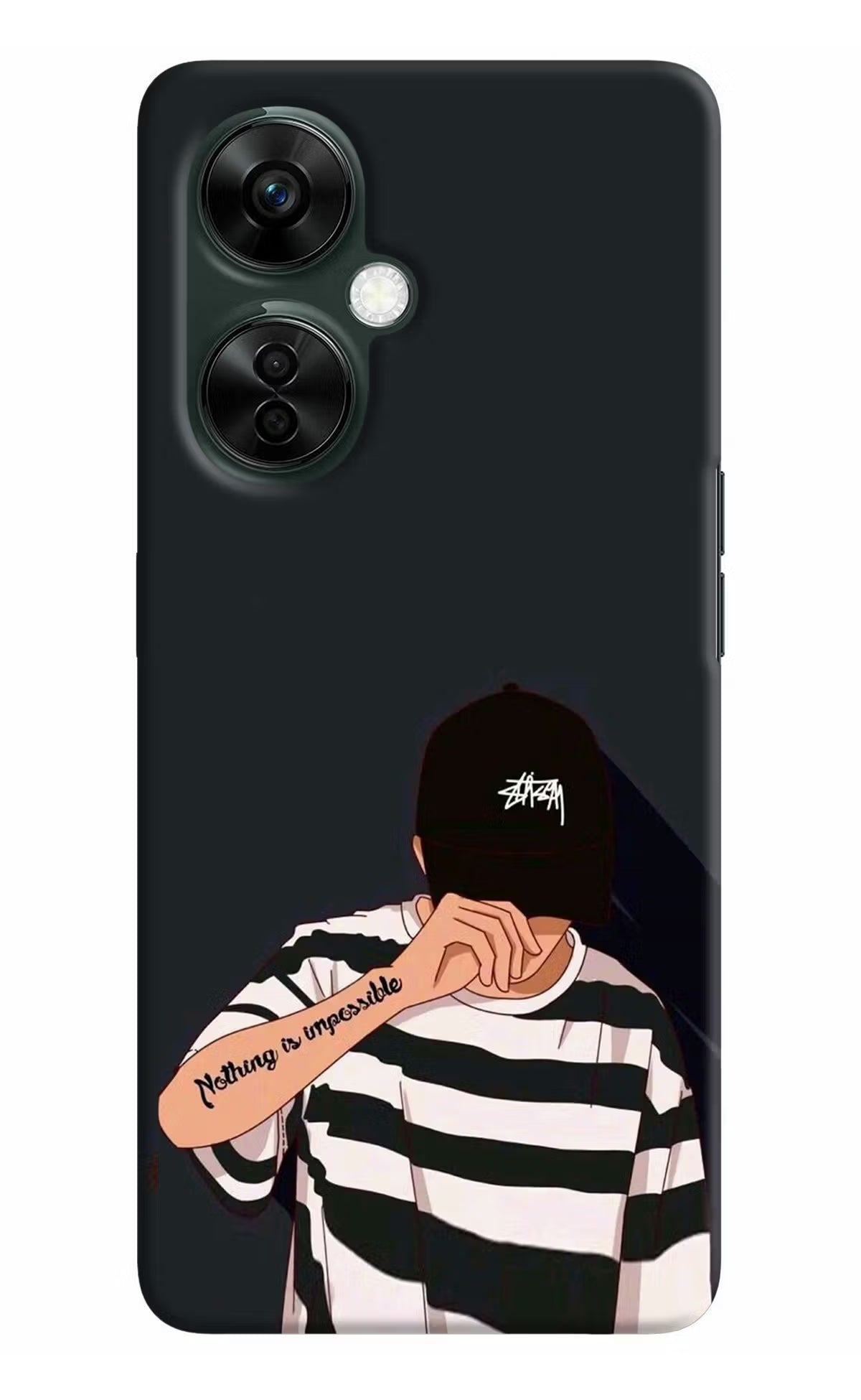Aesthetic Boy OnePlus Nord CE 3 Lite 5G Hard Case Back Cover by Casekaro
