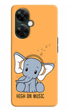 High On Music OnePlus Nord CE 3 Lite 5G Hard Case Back Cover by Casekaro