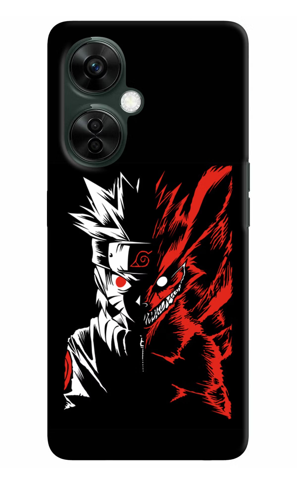 Naruto Two Face OnePlus Nord CE 3 Lite 5G Hard Case Back Cover by Casekaro