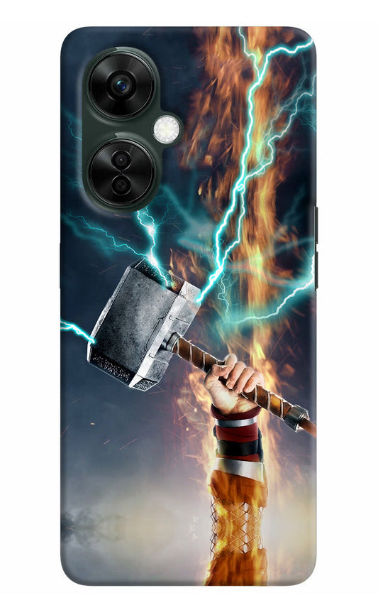 Thor Hammer Mjolnir OnePlus Nord CE 3 Lite 5G Hard Case Back Cover by Casekaro