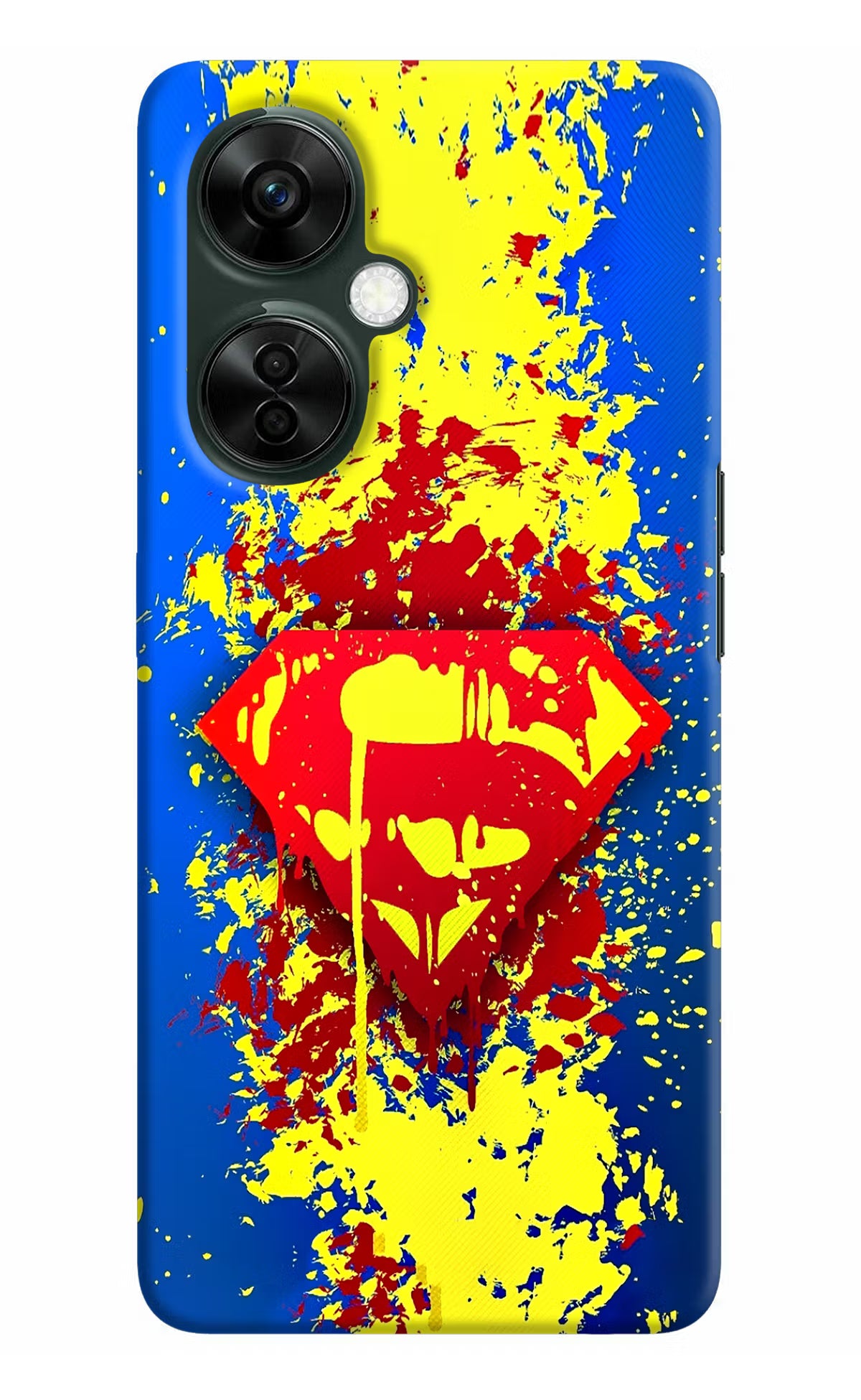 Superman logo OnePlus Nord CE 3 Lite 5G Hard Case Back Cover by Casekaro