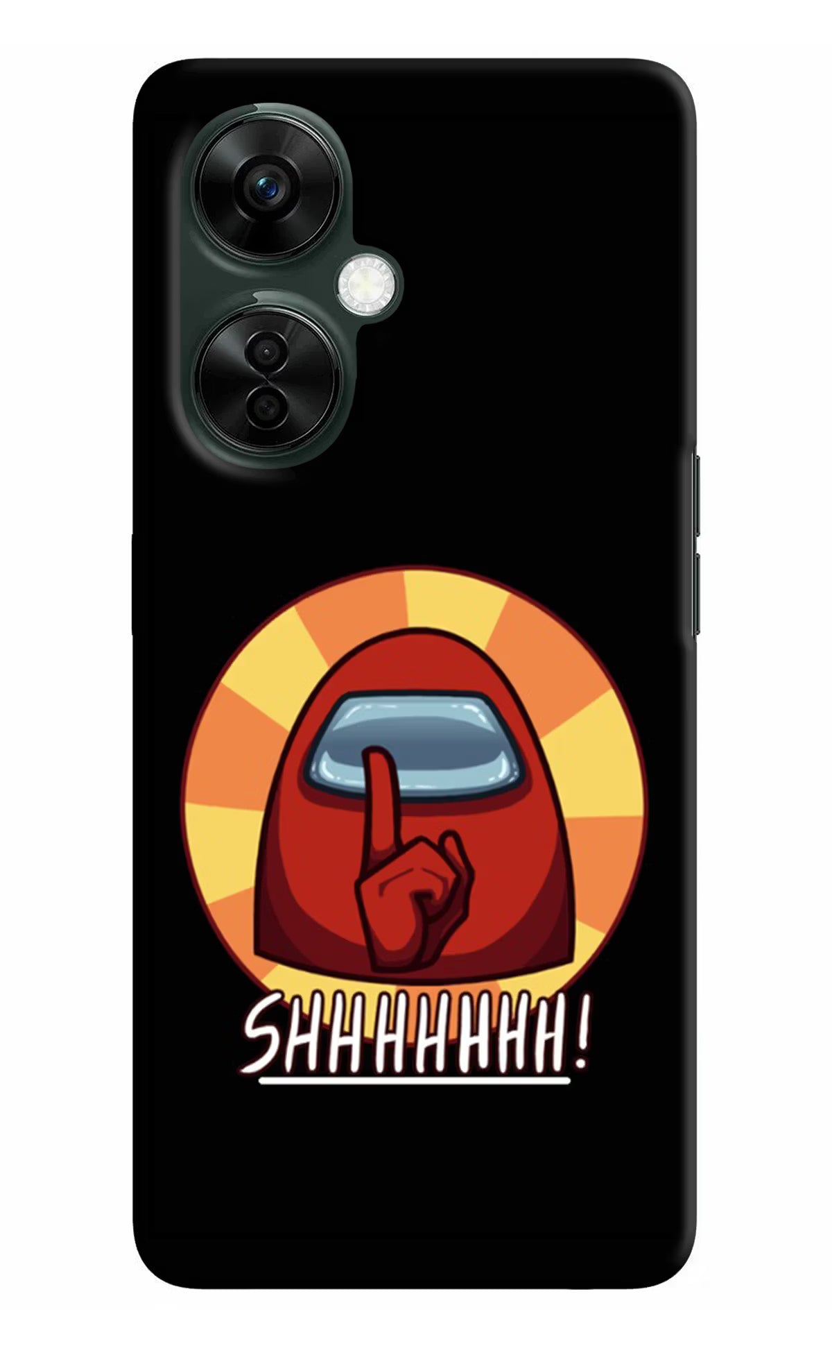 Among Us Shhh! OnePlus Nord CE 3 Lite 5G Hard Case Back Cover by Casekaro