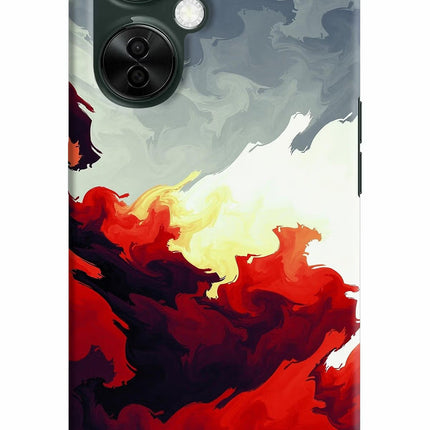 Fire Cloud OnePlus Nord CE 3 Lite 5G Hard Case Back Cover by Casekaro