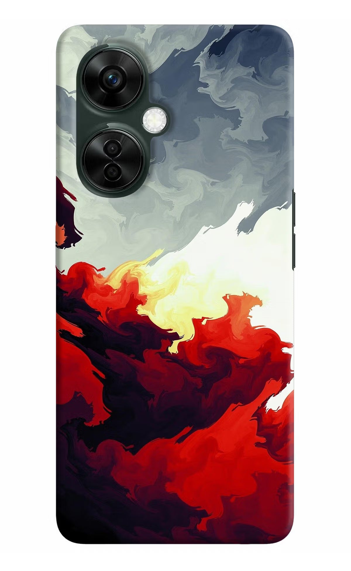 Fire Cloud OnePlus Nord CE 3 Lite 5G Hard Case Back Cover by Casekaro