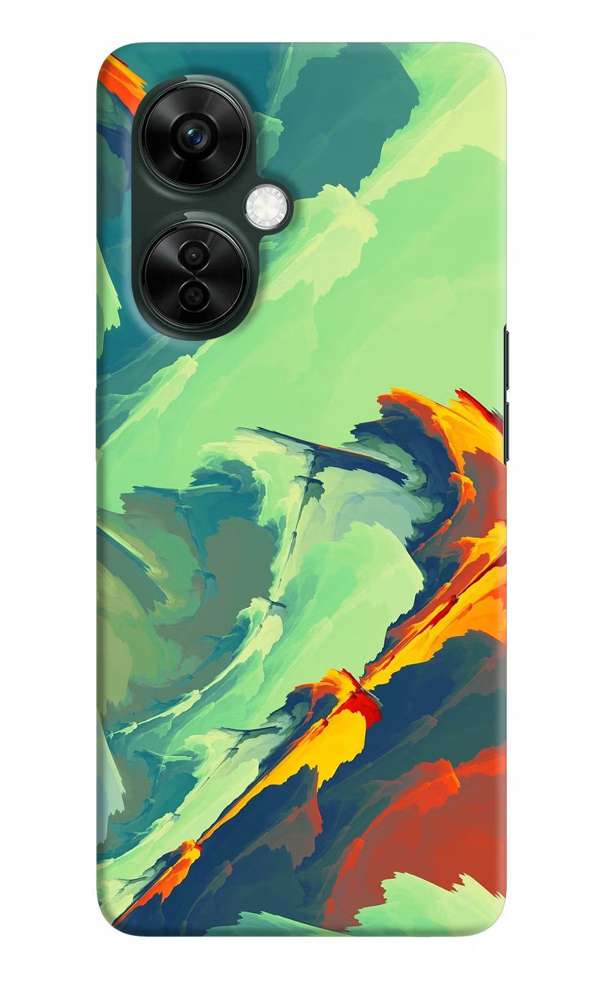 Paint Art OnePlus Nord CE 3 Lite 5G Hard Case Back Cover by Casekaro