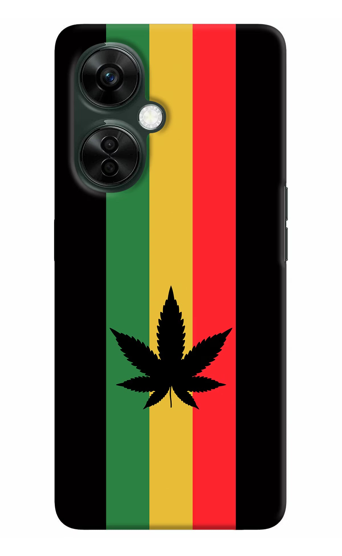Weed Flag OnePlus Nord CE 3 Lite 5G Hard Case Back Cover by Casekaro