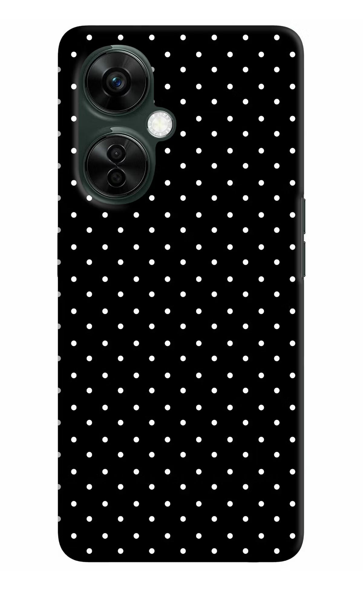 White Dots OnePlus Nord CE 3 Lite 5G Hard Case Back Cover by Casekaro