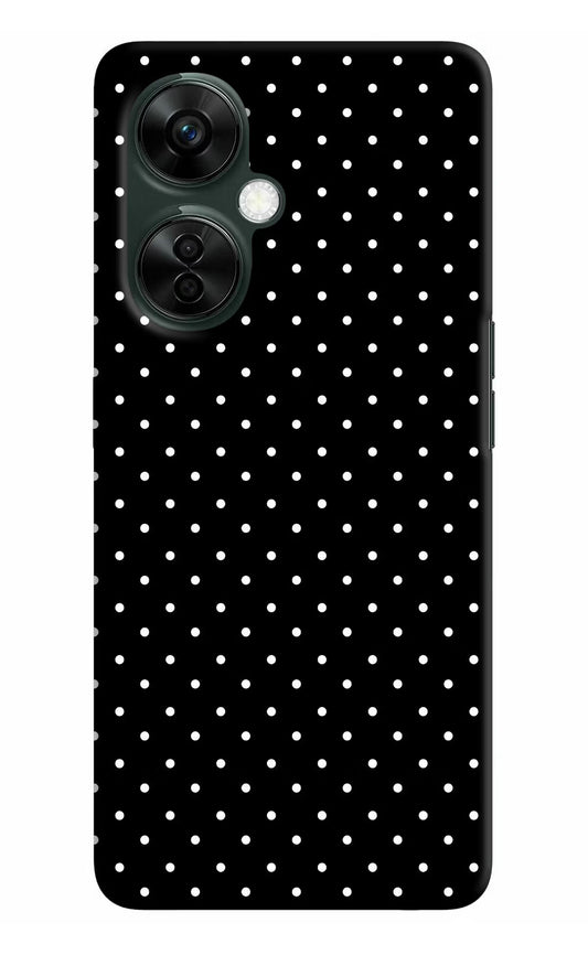 White Dots OnePlus Nord CE 3 Lite 5G Hard Case Back Cover by Casekaro