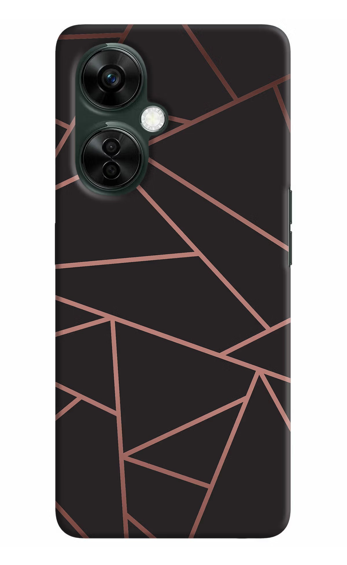 Geometric Pattern OnePlus Nord CE 3 Lite 5G Hard Case Back Cover by Casekaro