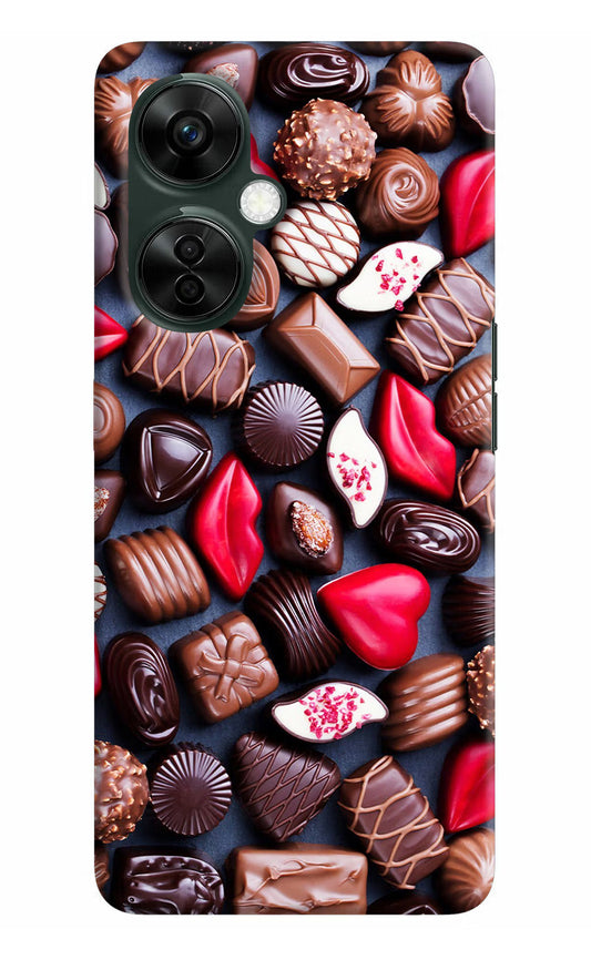 Chocolates OnePlus Nord CE 3 Lite 5G Hard Case Back Cover by Casekaro