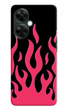 Fire Flames OnePlus Nord CE 3 Lite 5G Hard Case Back Cover by Casekaro