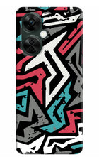 Geometric Graffiti OnePlus Nord CE 3 Lite 5G Hard Case Back Cover by Casekaro