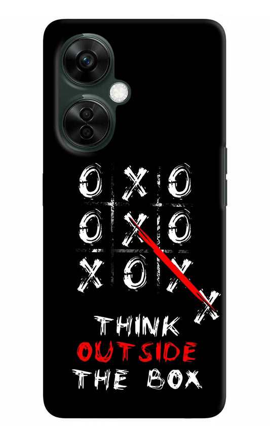 Think out of the BOX OnePlus Nord CE 3 Lite 5G Hard Case Back Cover by Casekaro