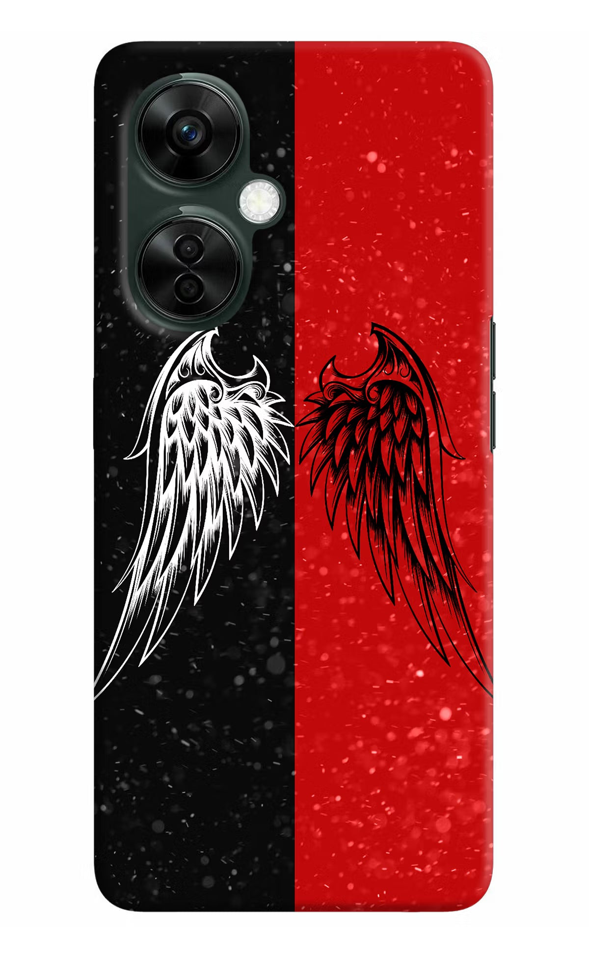 Wings OnePlus Nord CE 3 Lite 5G Hard Case Back Cover by Casekaro