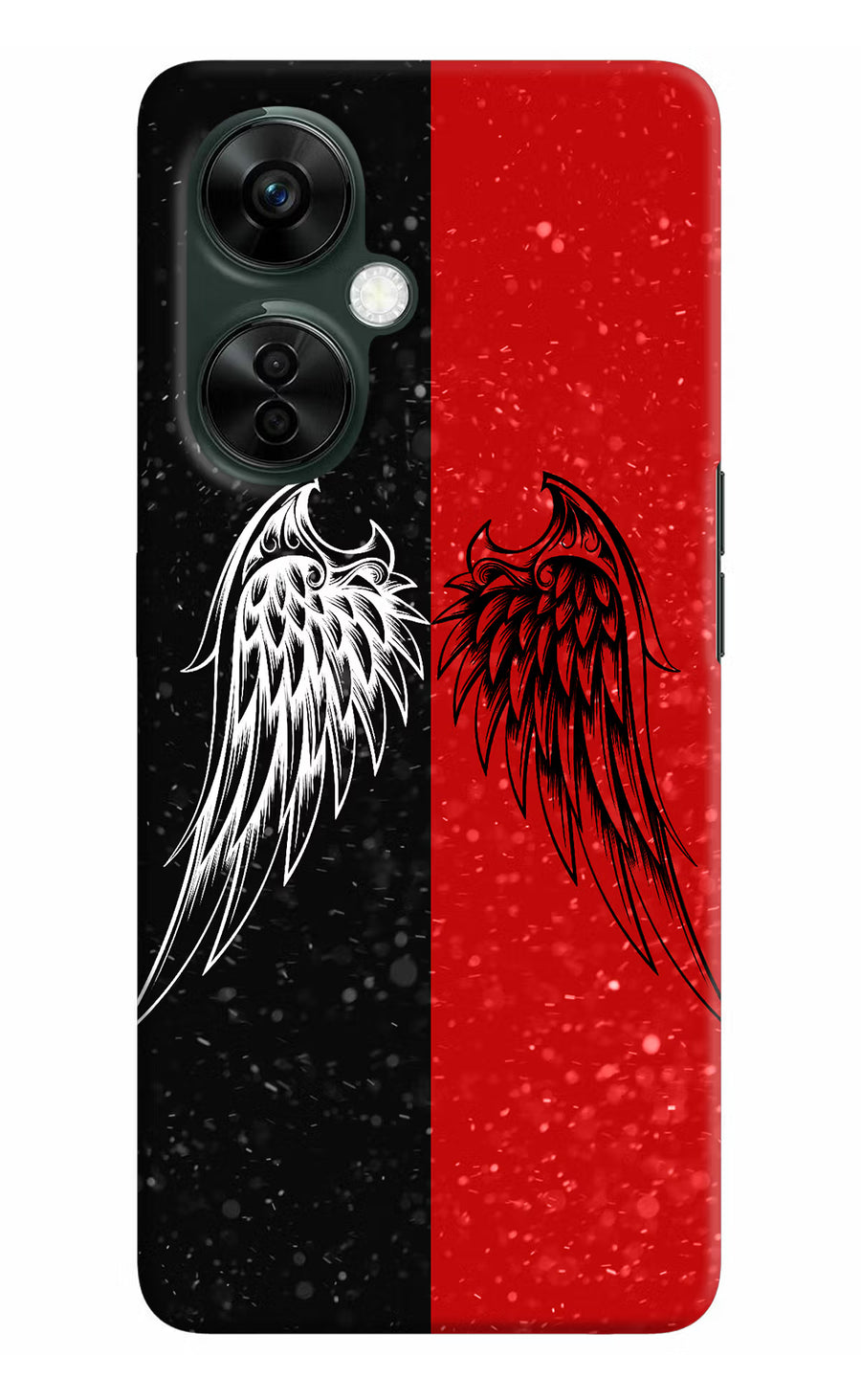 Wings OnePlus Nord CE 3 Lite 5G Back Cover, Hard case