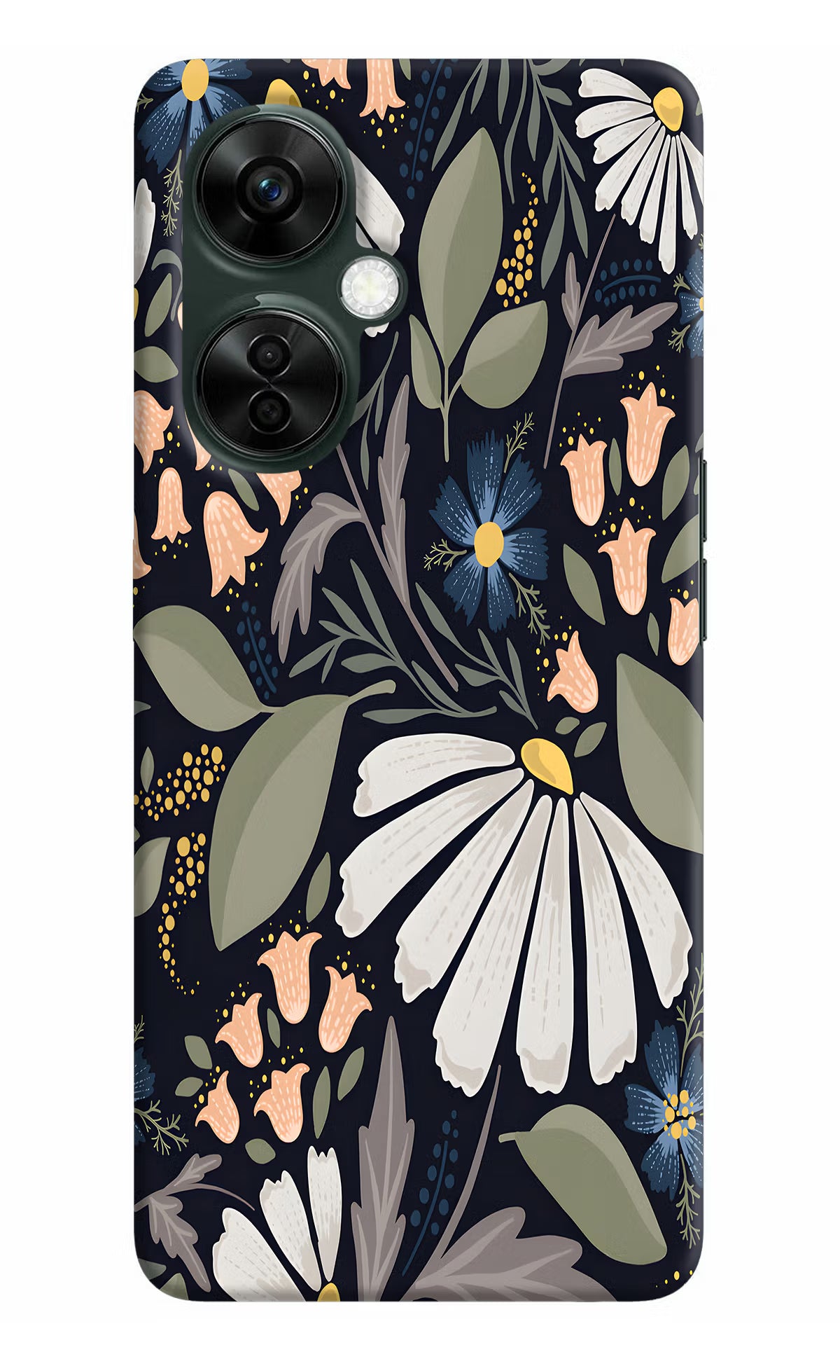 Flowers Art OnePlus Nord CE 3 Lite 5G Hard Case Back Cover by Casekaro
