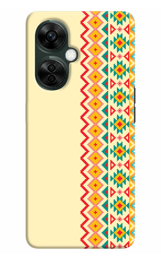Ethnic Seamless OnePlus Nord CE 3 Lite 5G Hard Case Back Cover by Casekaro