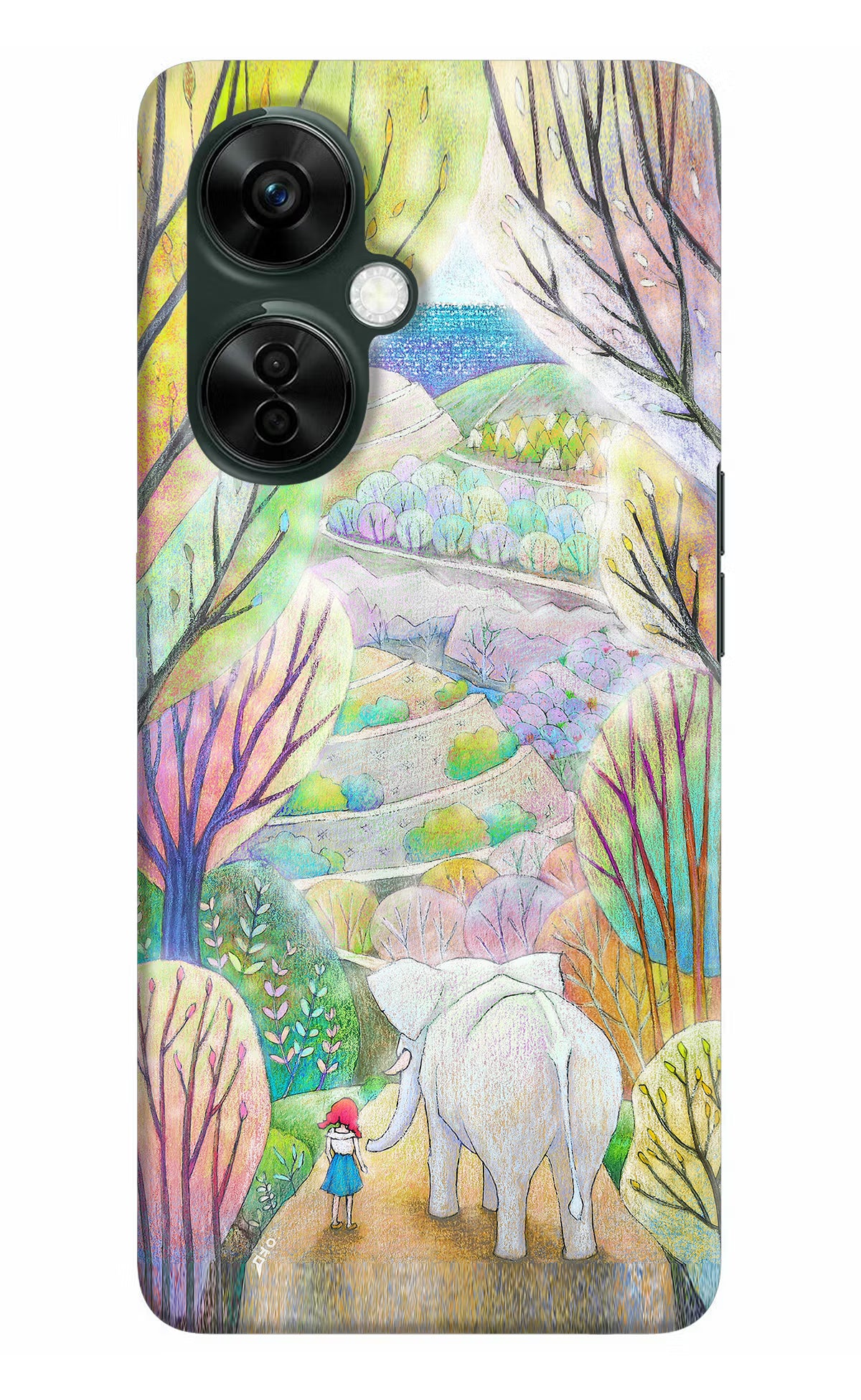 Nature Painting OnePlus Nord CE 3 Lite 5G Hard Case Back Cover by Casekaro