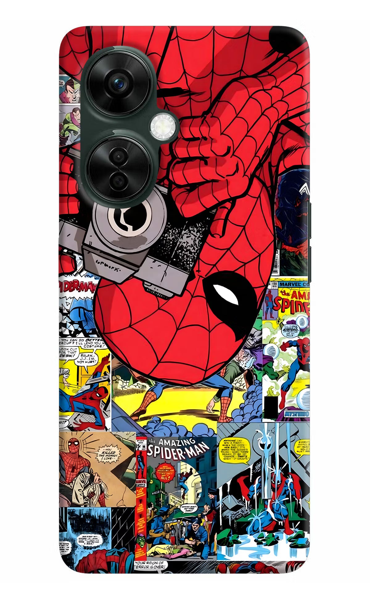 Spider Man OnePlus Nord CE 3 Lite 5G Hard Case Back Cover by Casekaro