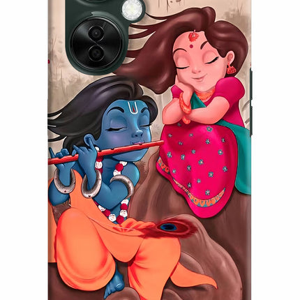 Radhe Krishna OnePlus Nord CE 3 Lite 5G Hard Case Back Cover by Casekaro