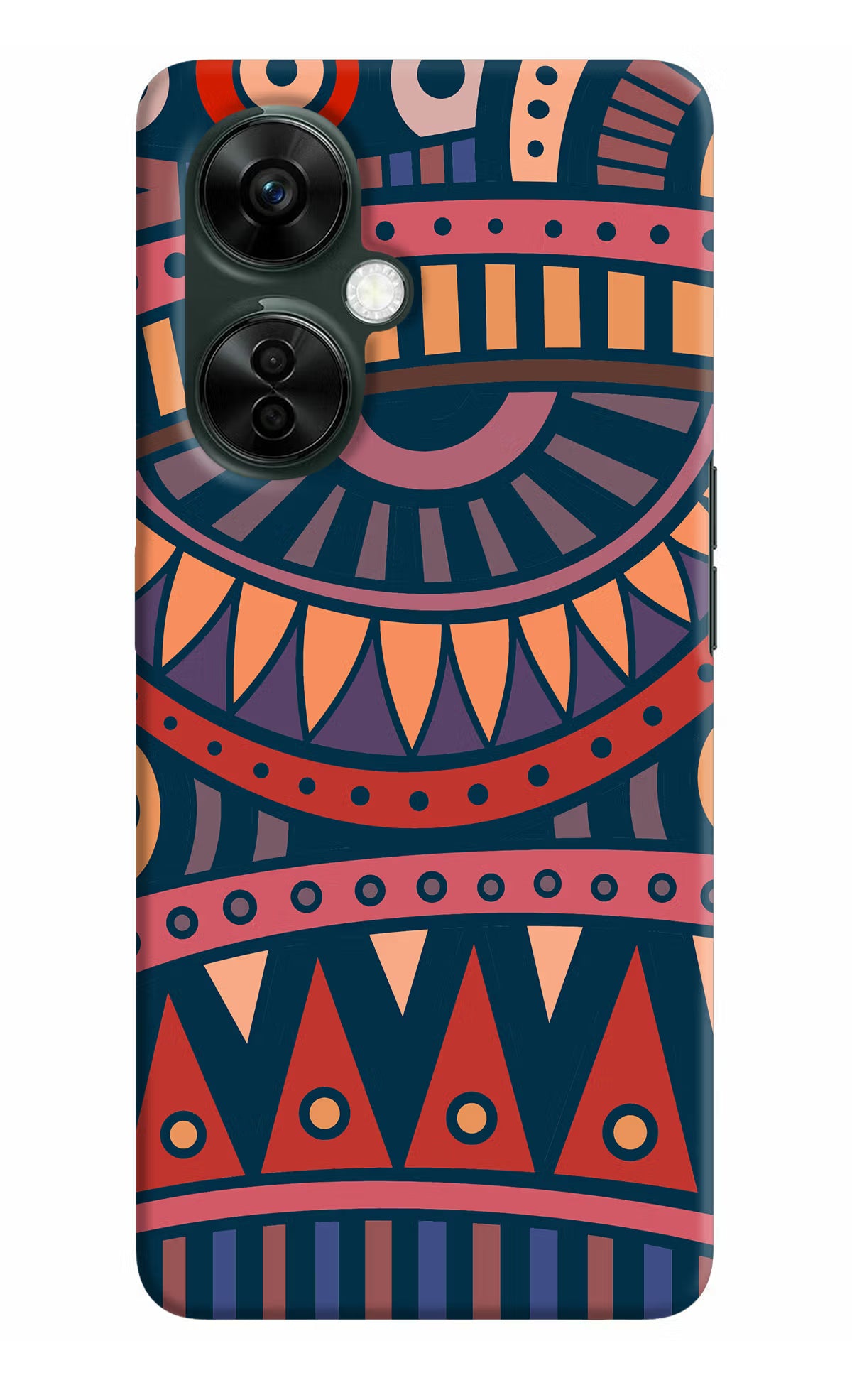 African Culture Design OnePlus Nord CE 3 Lite 5G Hard Case Back Cover by Casekaro