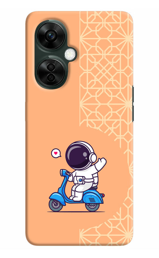 Cute Astronaut Riding OnePlus Nord CE 3 Lite 5G Hard Case Back Cover by Casekaro