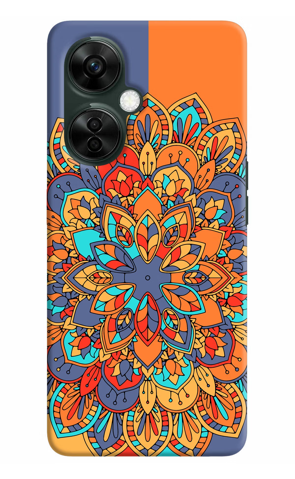 Color Mandala OnePlus Nord CE 3 Lite 5G Hard Case Back Cover by Casekaro