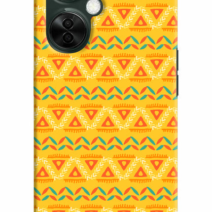 Tribal Pattern OnePlus Nord CE 3 Lite 5G Hard Case Back Cover by Casekaro