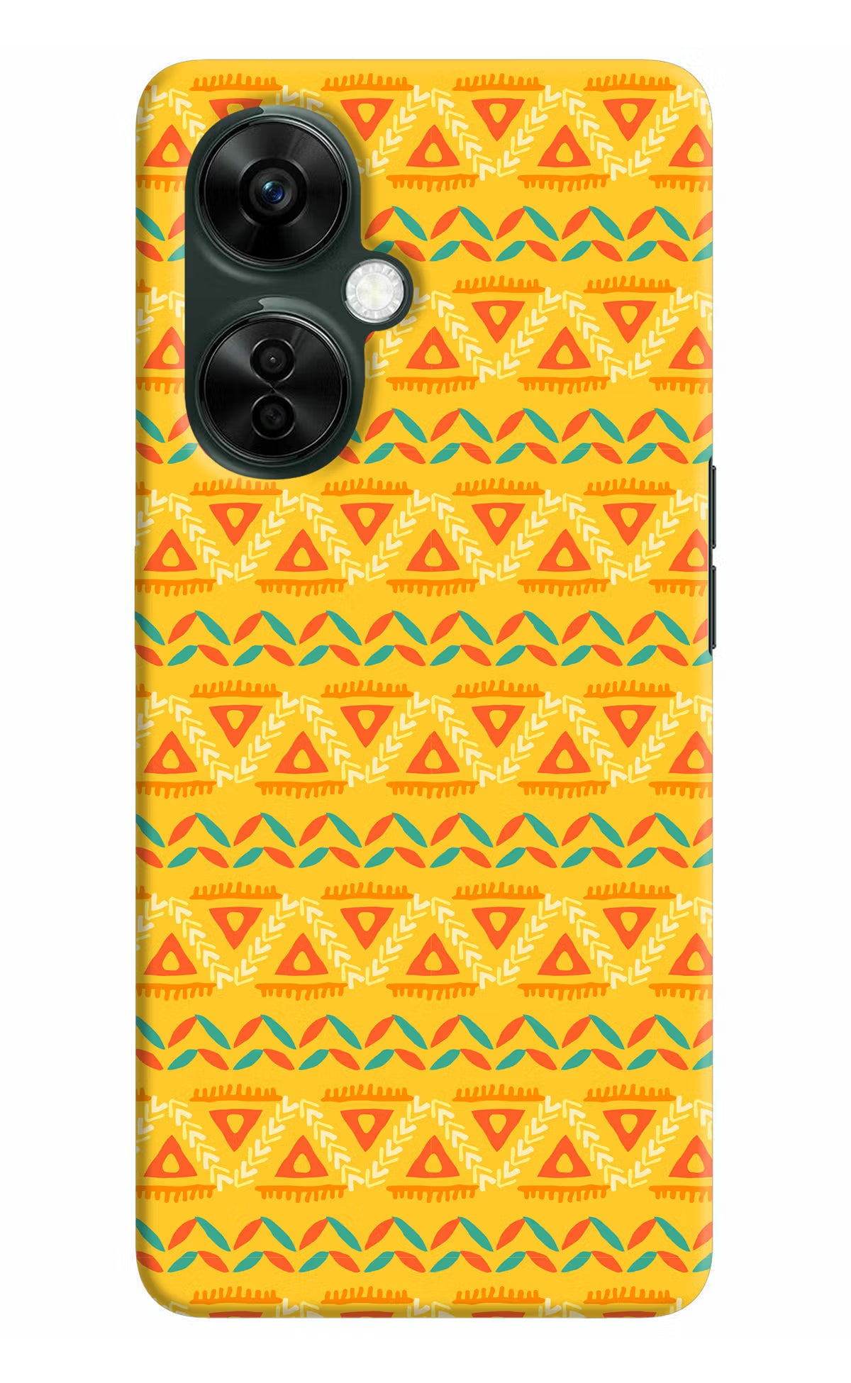 Tribal Pattern OnePlus Nord CE 3 Lite 5G Hard Case Back Cover by Casekaro