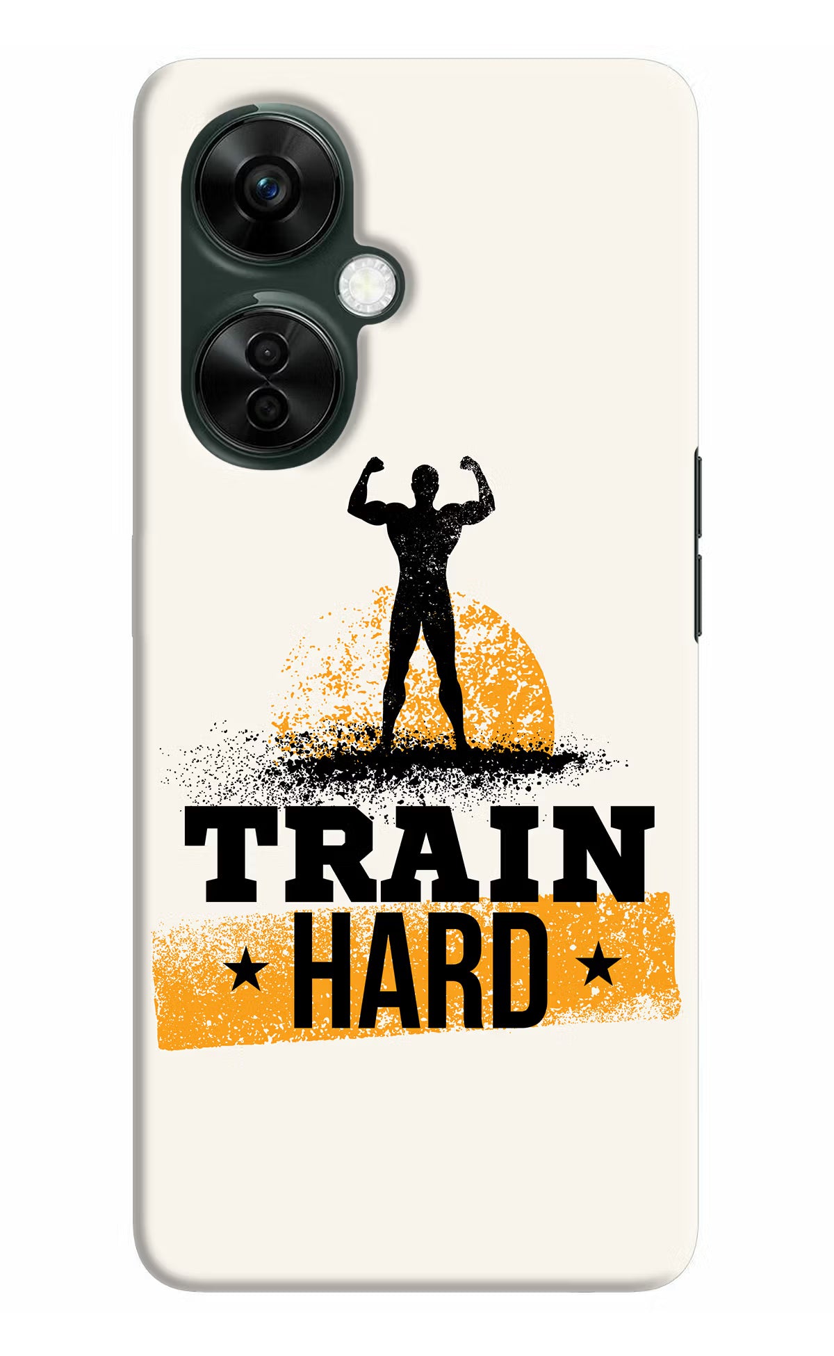 Train Hard OnePlus Nord CE 3 Lite 5G Hard Case Back Cover by Casekaro