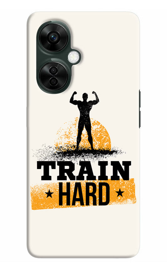 Train Hard OnePlus Nord CE 3 Lite 5G Hard Case Back Cover by Casekaro