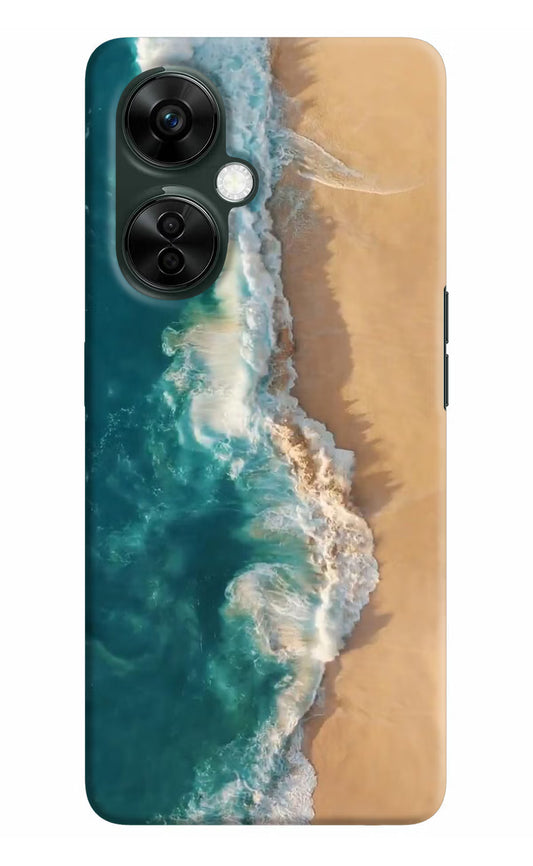 Ocean Beach OnePlus Nord CE 3 Lite 5G Hard Case Back Cover by Casekaro