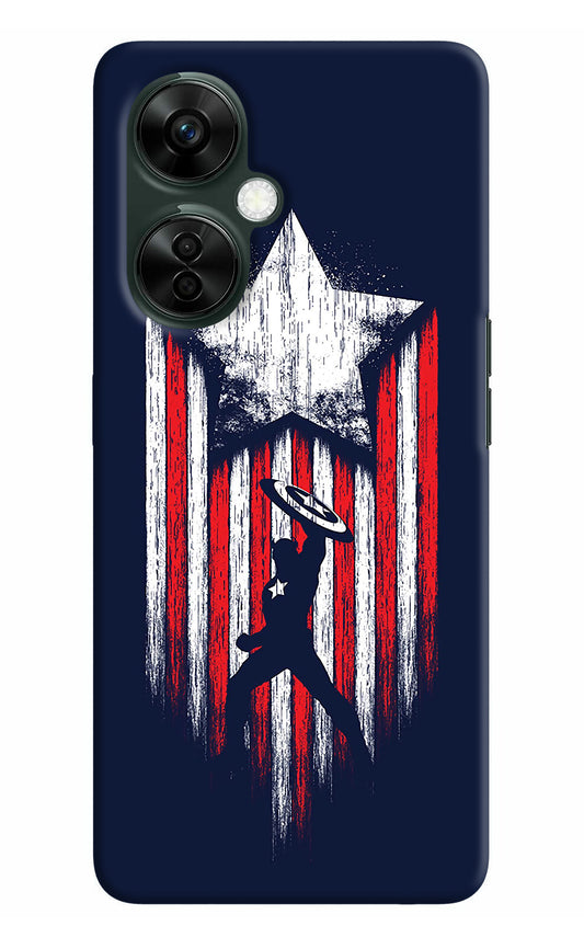 Captain America Marvel Art OnePlus Nord CE 3 Lite 5G Back Cover