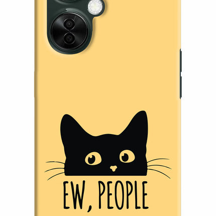 Ew People Catitude OnePlus Nord CE 3 Lite 5G Hard Case Back Cover by Casekaro