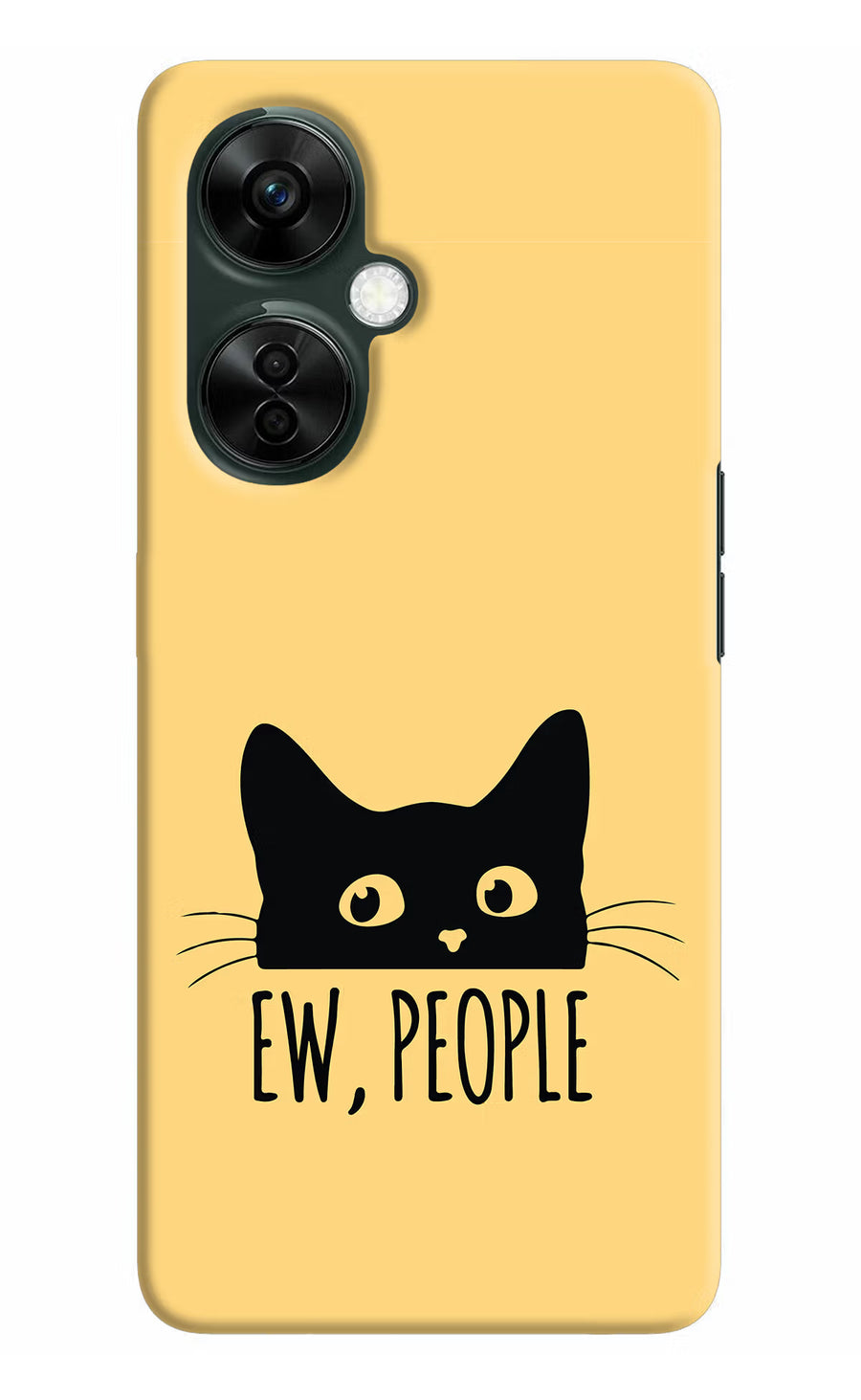 Ew People Catitude OnePlus Nord CE 3 Lite 5G Back Cover, Hard case