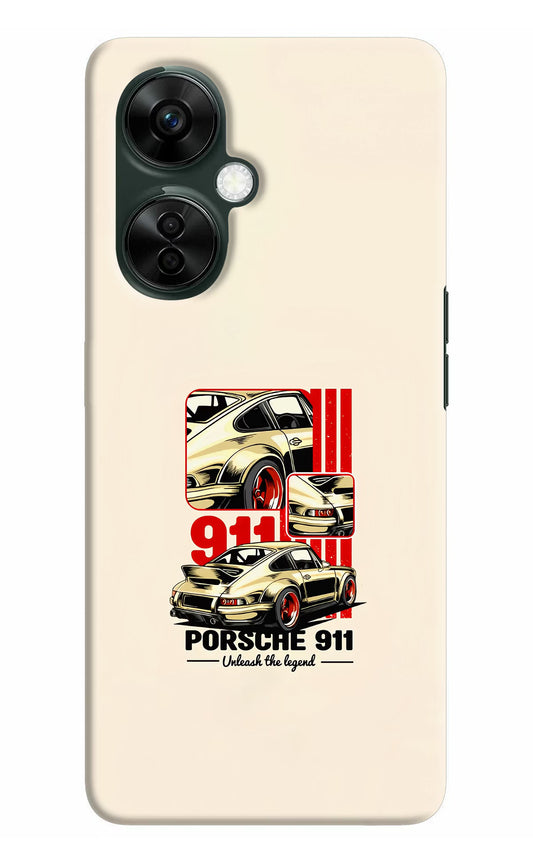 Classic Porsche 911 OnePlus Nord CE 3 Lite 5G Hard Case Back Cover by Casekaro